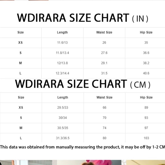 Black Pleated Button Asymmetrical Skort - Picture 15 of 15